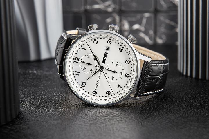 Produktbild Skmei 9301SISIBK Herrenuhr + BOX