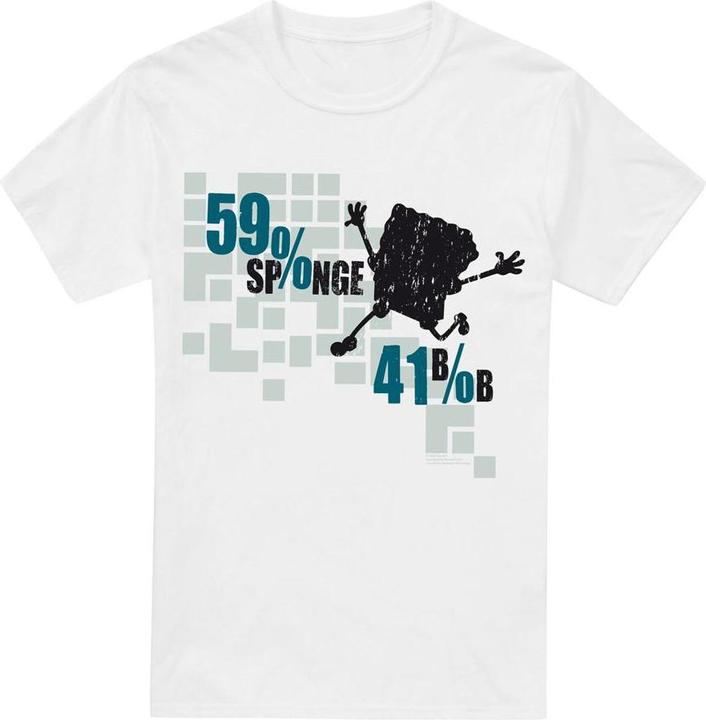 Image du produit Spongebob Squarepants - T-shirt 59% SPONGE 41% BOB - Homme (3XL)