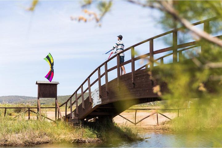 Actual product image HQ Kites Mojo Rainbow