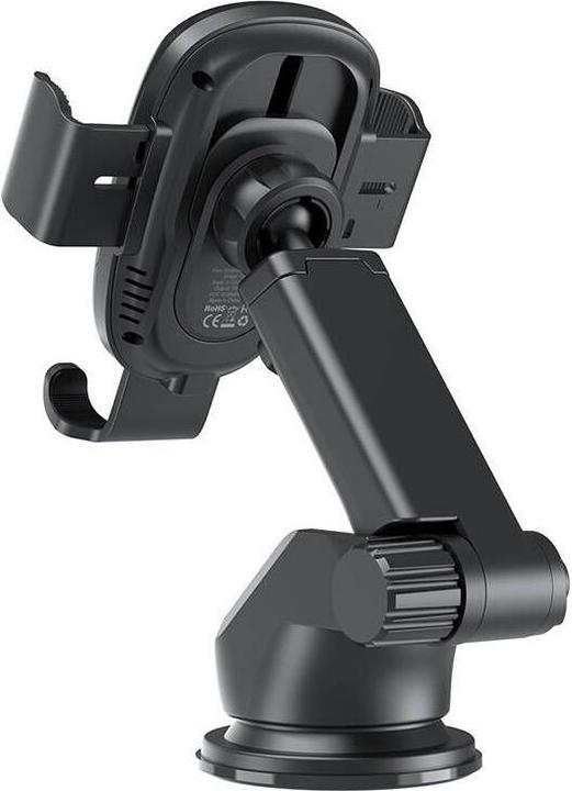 Immagine prodotto Choetech Supporto da auto a gravità T203-F con caricatore induttivo da 15 W per abitacolo - nero