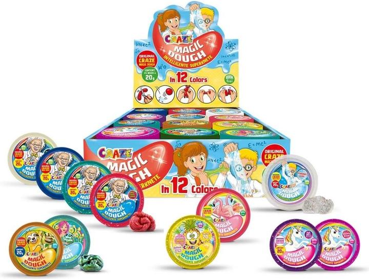 Immagine prodotto Craze Scatola di pasta magica 20g, assortita