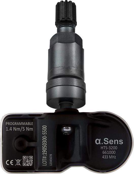 Actual product image Autec alpha.Sens TPMS/TPMS sensor for Tesla