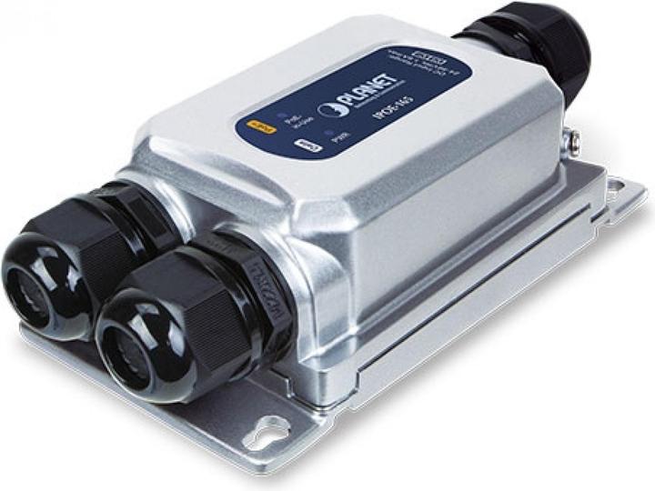 Actual product image Planet Industrial 1-Port 802.3bt PoE++ Injector (802.3bt (PoE++), 60 W)