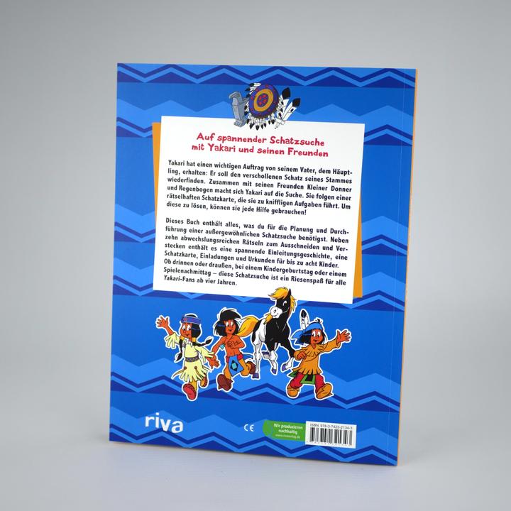 Actual product image Yakari – Die Schatzsuche für deinen Kindergeburtstag (German, 2022)