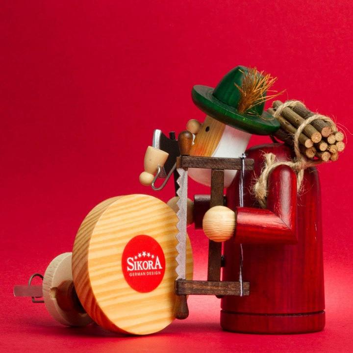 Actual product image Sikora RM-A Räuchermännchen Holzfäller