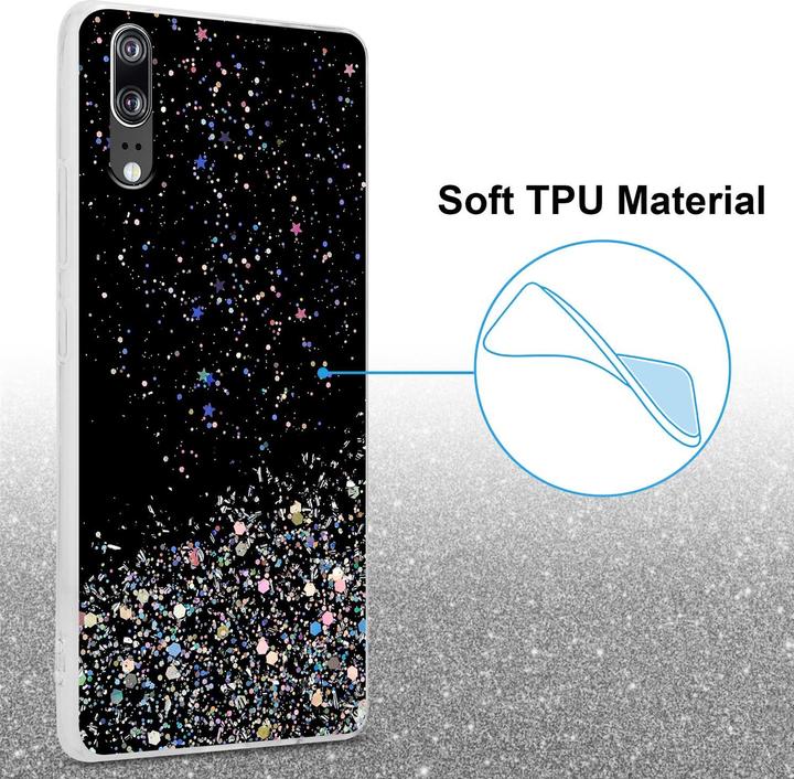 Produktbild Cadorabo TPU Cover funkelnder Glitter (Cubot P20)