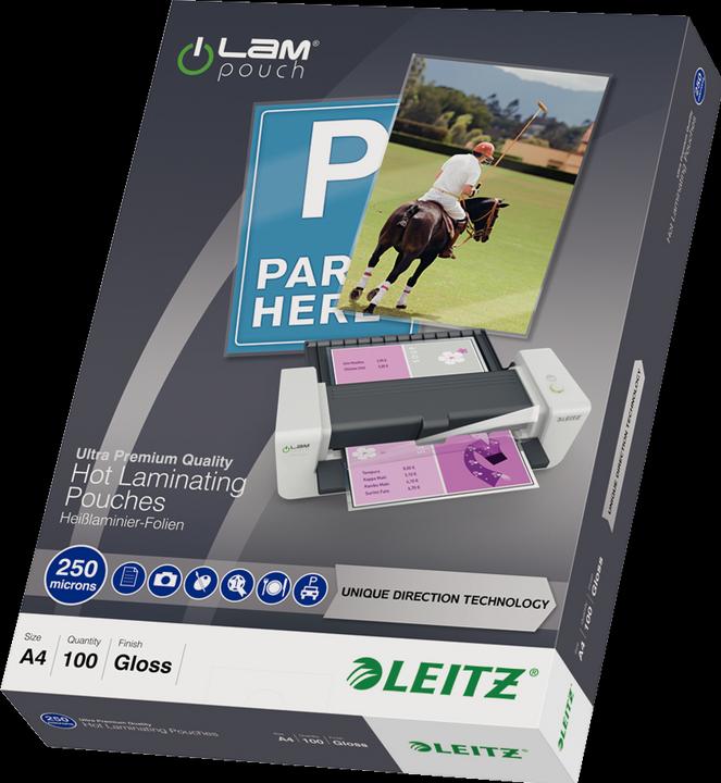 Actual product image Leitz Laminating film (A4, 100 Piece, 250 µm)