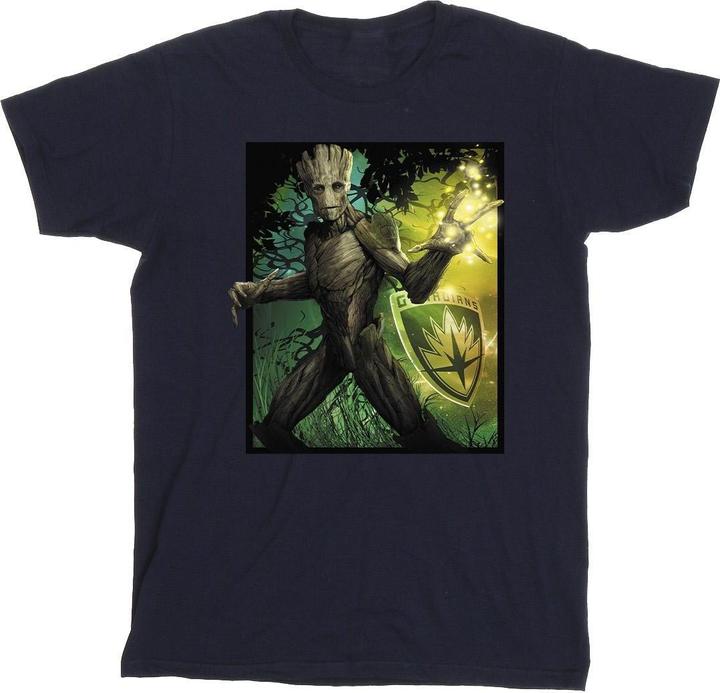Actual product image Mens Guardians Of The Galaxy Groot Forest Energy T-Shirt (M)