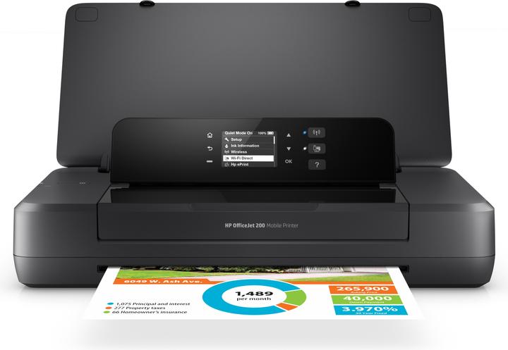HP OfficeJet 200 Mobile (Ink, Colour)