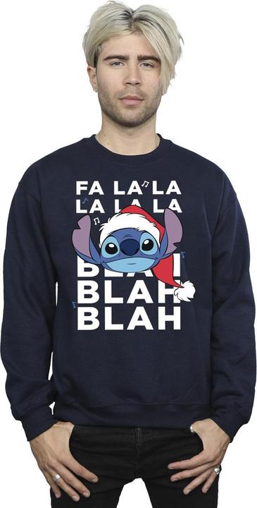 Image du produit Disney - Sweat LILO AND STITCH CHRISTMAS BLAH BLAH BLAH - Homme (L)