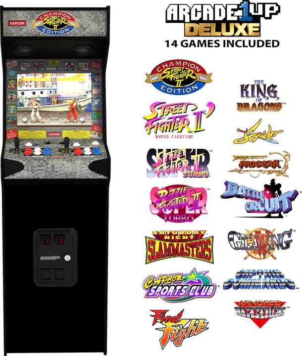 Immagine prodotto Arcade1Up - Macchina Arcade Street Fighter Deluxe