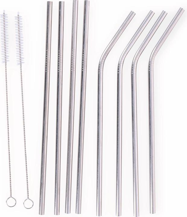 alpina Pailles en acier inoxydable 10pcs. (8 x)