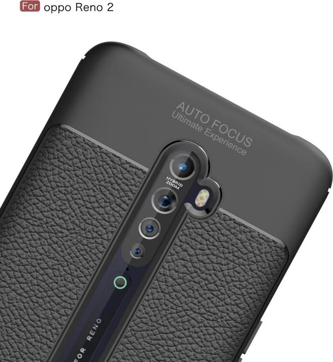 Immagine prodotto Screenguard Custodia Oppo Reno2 Design in pelle Copertura TPU (Oppo Reno 2)