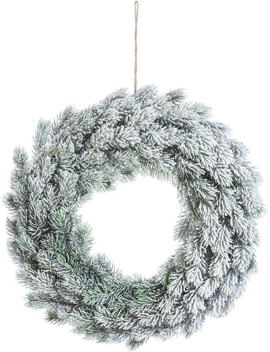 Actual product image Chalet Advent wreath 50 cm, snowy