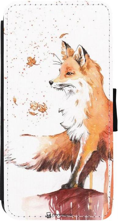Actual product image PhoneLook Coque Wallet noir Autumn 21 Fox (Apple iPhone 12)