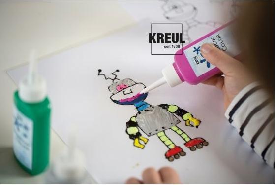 Image du produit Kreul Jeu de couleurs supplémentaires pour les fenêtres (Multicolore, 800 ml)