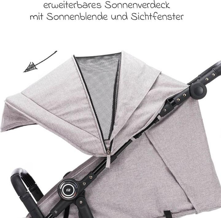 Actual product image Fillikid Buggies & pushchairs Buggy & pushchair Fill Allrounder up to 22 kg load capacity