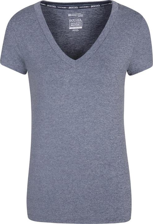 Actual product image Mountain Warehouse Womens/Ladies Vitality V Neck T-Shirt (38 D)