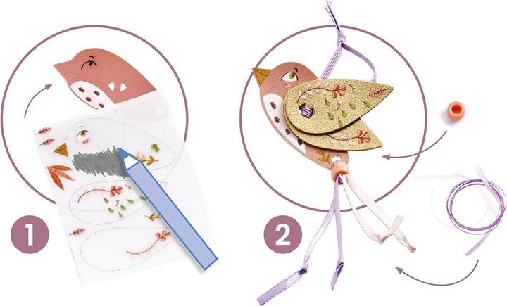 Produktbild Djeco DIY - Schmuckset - Miss Rosefinch