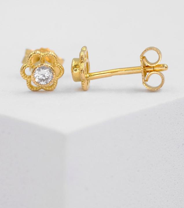 Produktbild Muau Blume (750/18K Gelbgold)