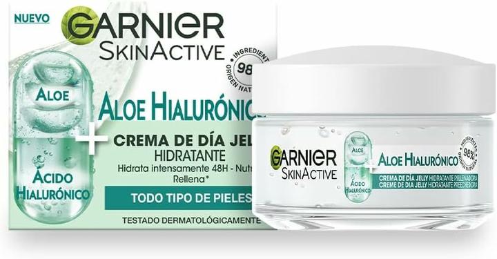 Produktbild Garnier SKINACTIVE hyaluronic aloe day cream 50 ml (50 ml, Tagescreme)