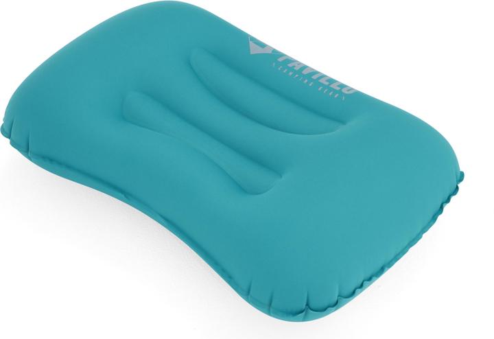 Bestway Pavillo 18.5" x 12" x 6"/47cm x 31cm x 15cm ToughLite Flex Pillow, Blue, Monochromatic, Rect