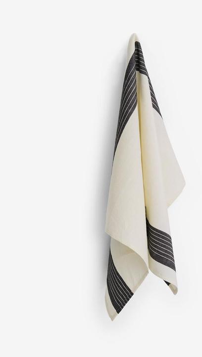 HAY - Linear Tea Towel W52 x L80 (Cream) (52 x 80 cm)