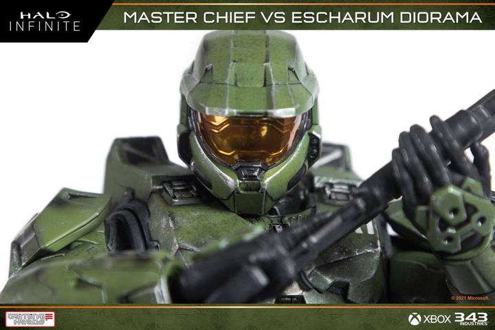 Image du produit Gaming Heads Halo : Infinite statuette 1/8 Master Chief vs. Escharum 31 cm