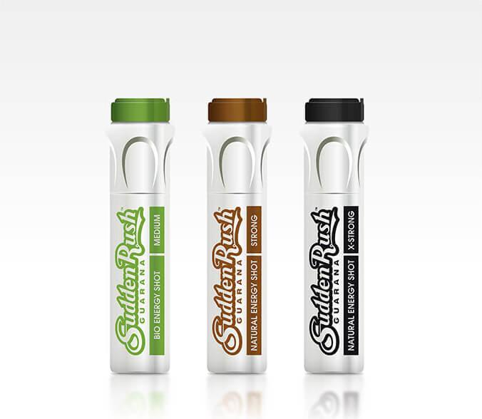 Image du produit Sudden Rush ensemble de tests (Caramel, Framboise, Fruit de la passion, 3 x)