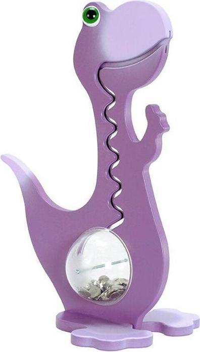 Produktbild Big Belly Bank BellyBank Dino Violett
