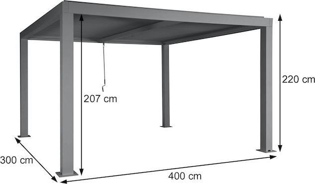Actual product image Mendler HWC-L46 (400 cm, 300 cm)