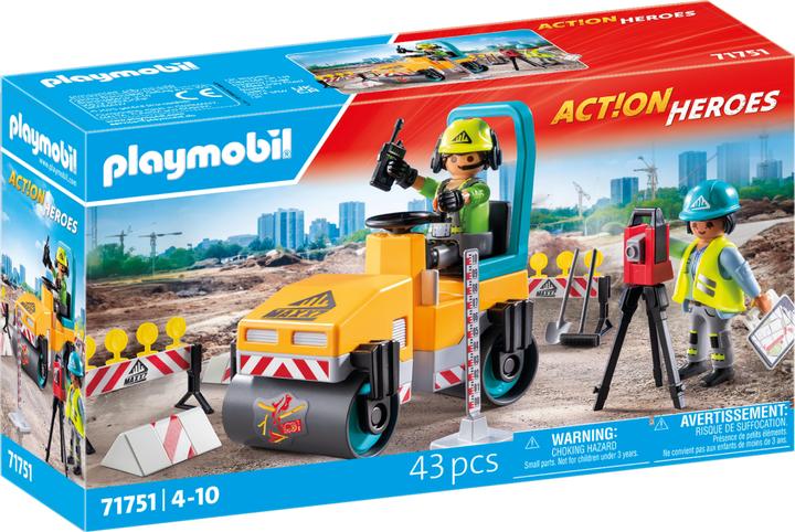 Produktbild Playmobil Strassenbaustelle (71751, Playmobil Action Heroes)