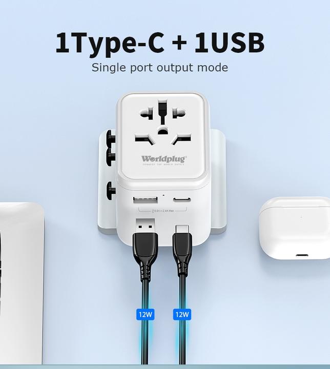Produktbild Worldplug Multistecker Adapter