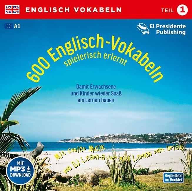 Actual product image 600 English vocabulary words learnt through play. Basic vocabulary 1st CD (English, 2024)