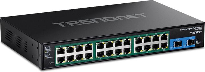 Trendnet Commutateur Industriel Durci 26 Ports Gigabit Poe Rackable (26 Ports)