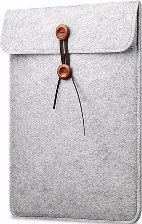 G-Case Felt Button Bag pour MacBook 13" & Notebook Sleeve Cover (13", Apple)
