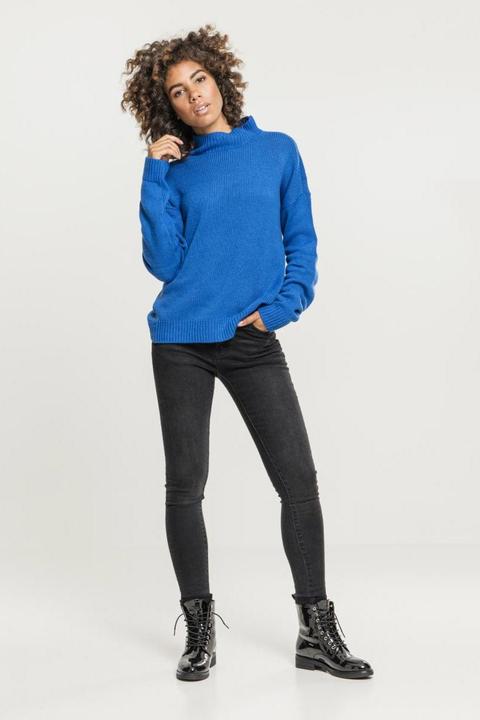 Produktbild Urban Classics Ladies Oversize Turtleneck Sweater (XS)