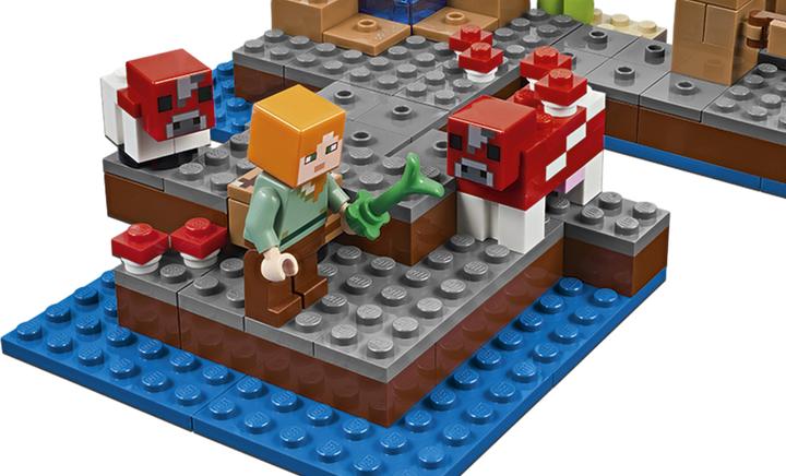 Immagine prodotto LEGO L'isola dei funghi (21129, LEGO Minecraft)