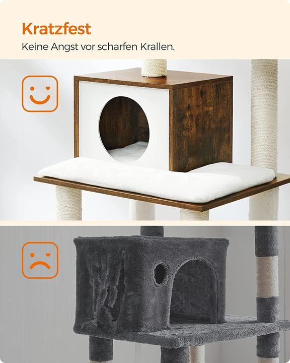 Actual product image Feandrea Tani (138 cm, Black, Rustic brown)