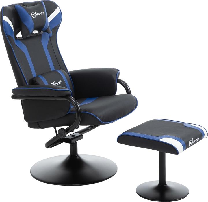 Image du produit Vinsetto Fauteuil de jeu avec tabouret