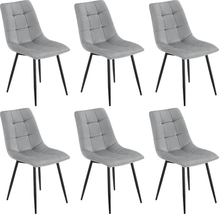 Image du produit Juskys Esszimmerstuhl Blanca Set