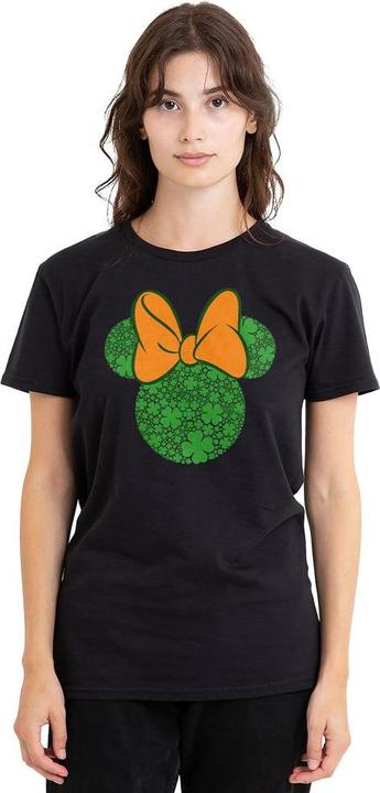 Immagine prodotto Disney Shamrock Ears Maglietta Giorno di San Patrizio Topolina Adulto Unisex (S)