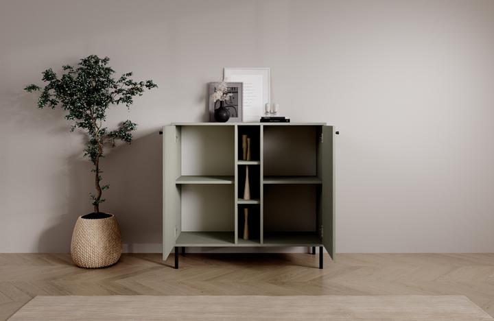 Image du produit ADRK Furniture Tili 2D 3P Commode (100.5 x 41 x 95 cm)
