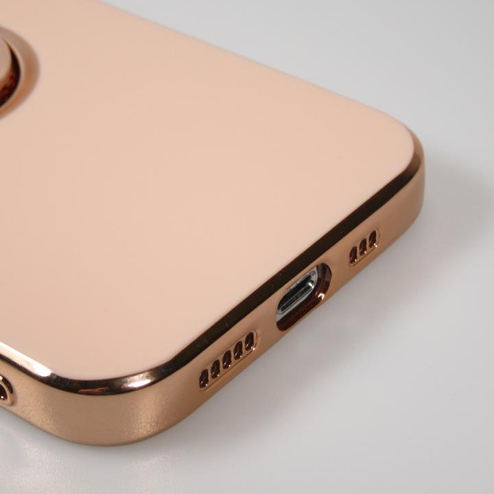 Actual product image PhoneLook Coque Gel Bronze avec anneau (Apple iPhone 13 Pro)