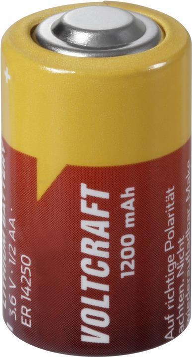 Image du produit Voltcraft Pile spéciale 1/2 AA Lithium 3.6 V 1200 mAh 1 pc. (1 pcs, 1/2 AA, 1200 mAh)