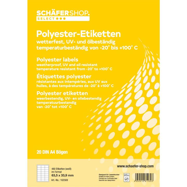 Produktbild Schäfer Shop Wetterfeste Etiketten