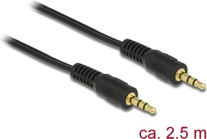 Actual product image Delock Jack 3,5mm 3 Pin (2.50 m, 3.5mm jack (AUX))