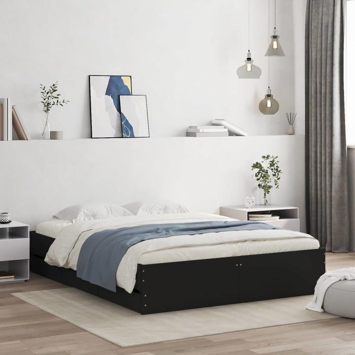 Produktbild VidaXL Bettgestell mit Schubladen (140 x 200 cm)