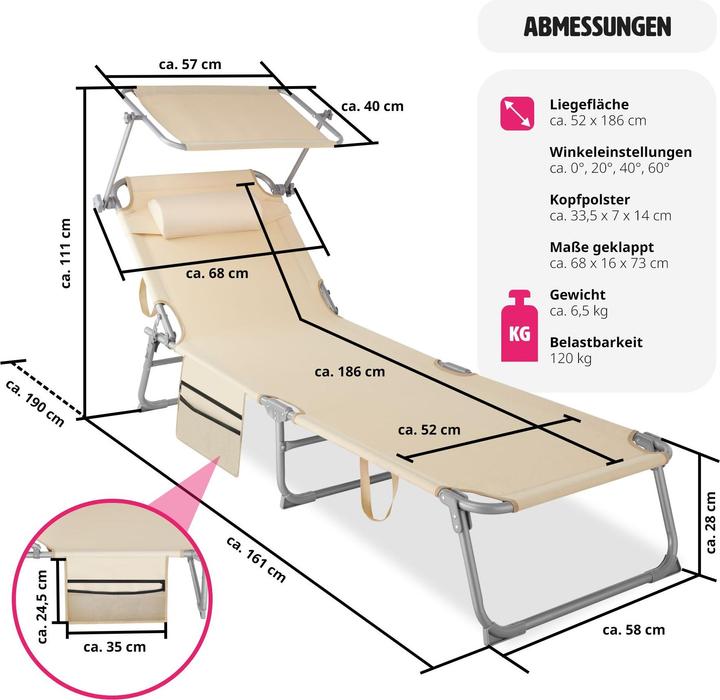 Immagine prodotto tectake Chloé (161 cm)