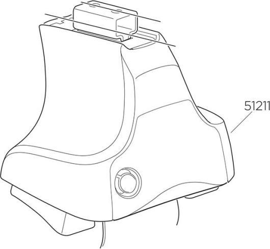 Produktbild Thule Fussatz 51211 THU